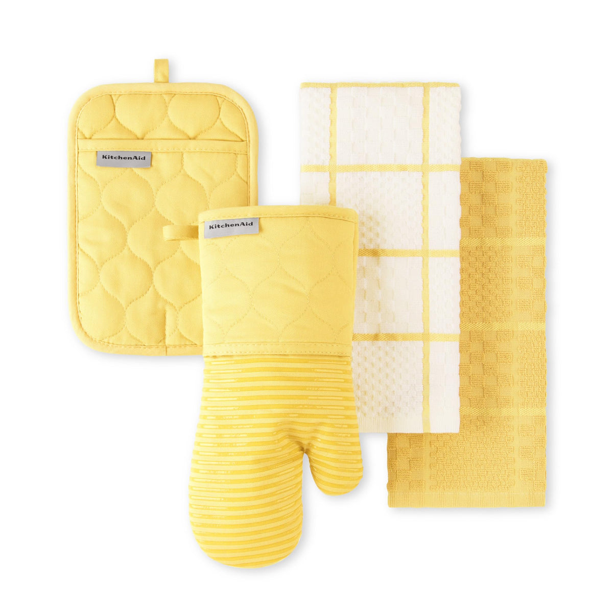 KitchenAid quilted oven mitt with heat resistance for safe handling