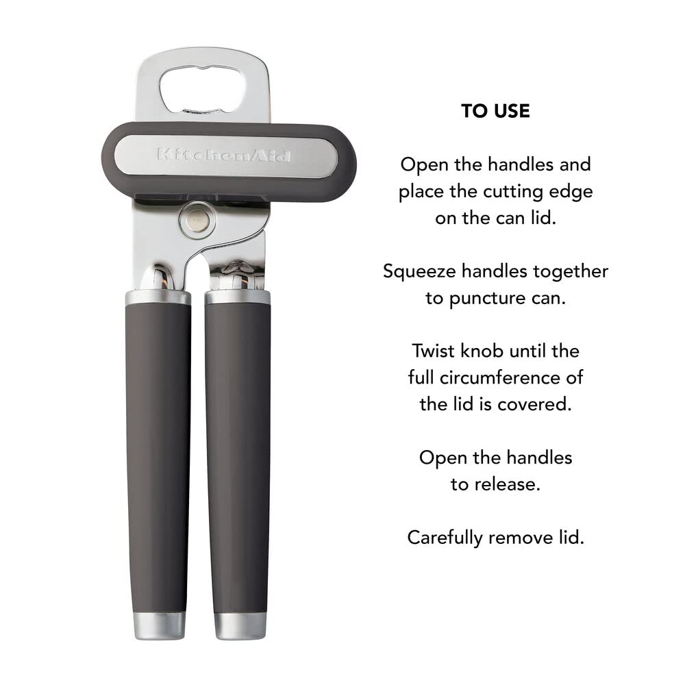 KitchenAid razor sharp cutting wheel for precise, smooth opening