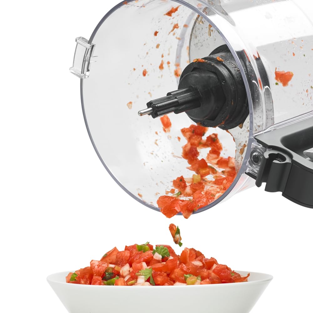KitchenAid reversible slicing and shredding disc for versatile textures.