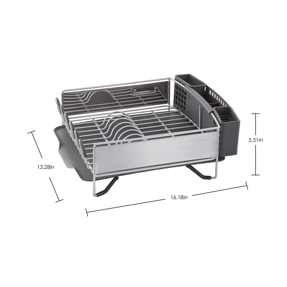KitchenAid durable stainless panels withstand daily use during busy mornings.