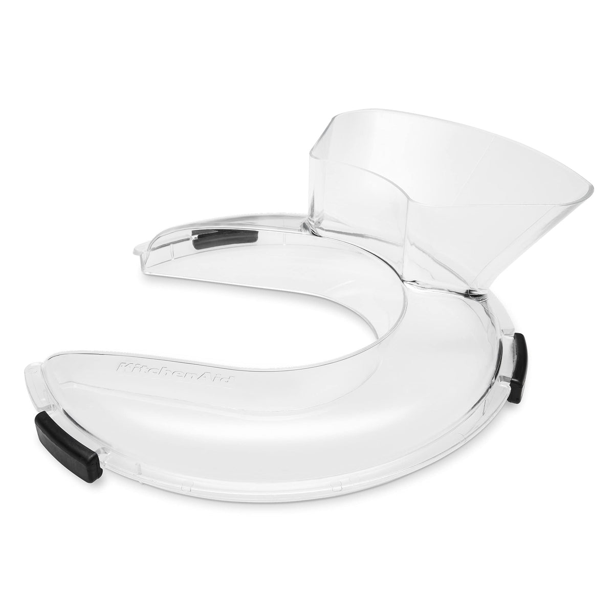 KitchenAid Secure Fit Shield with angled ingredient slide enables controlled ingredient addition