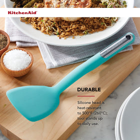 KitchenAid short turner dishwasher safe for quick cleanup.