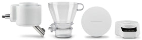 KitchenAid Sifter Scale Attachment removable sifter facilitates thorough, clean dry-ingredient addition.