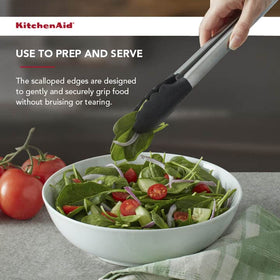 KitchenAid ergonomic design handles precise grip for flipping and serving