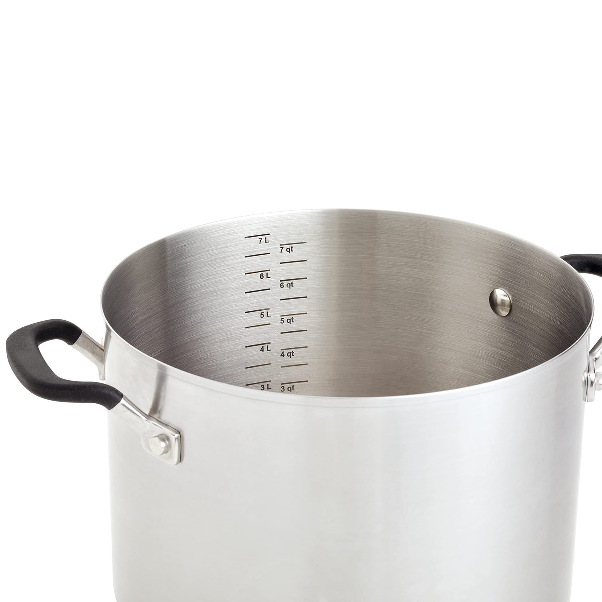 KitchenAid stockpot suitable for induction cooktops.