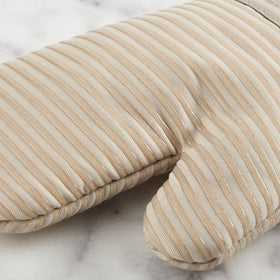 Textured terrycloth towels from KitchenAid absorb moisture for quick kitchen cleanup.