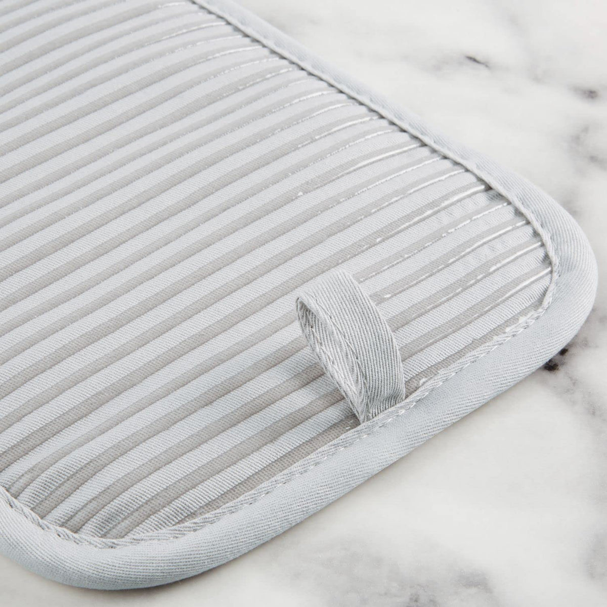 KitchenAid Terry cloth towel texture emphasizes absorbency and quick drying.