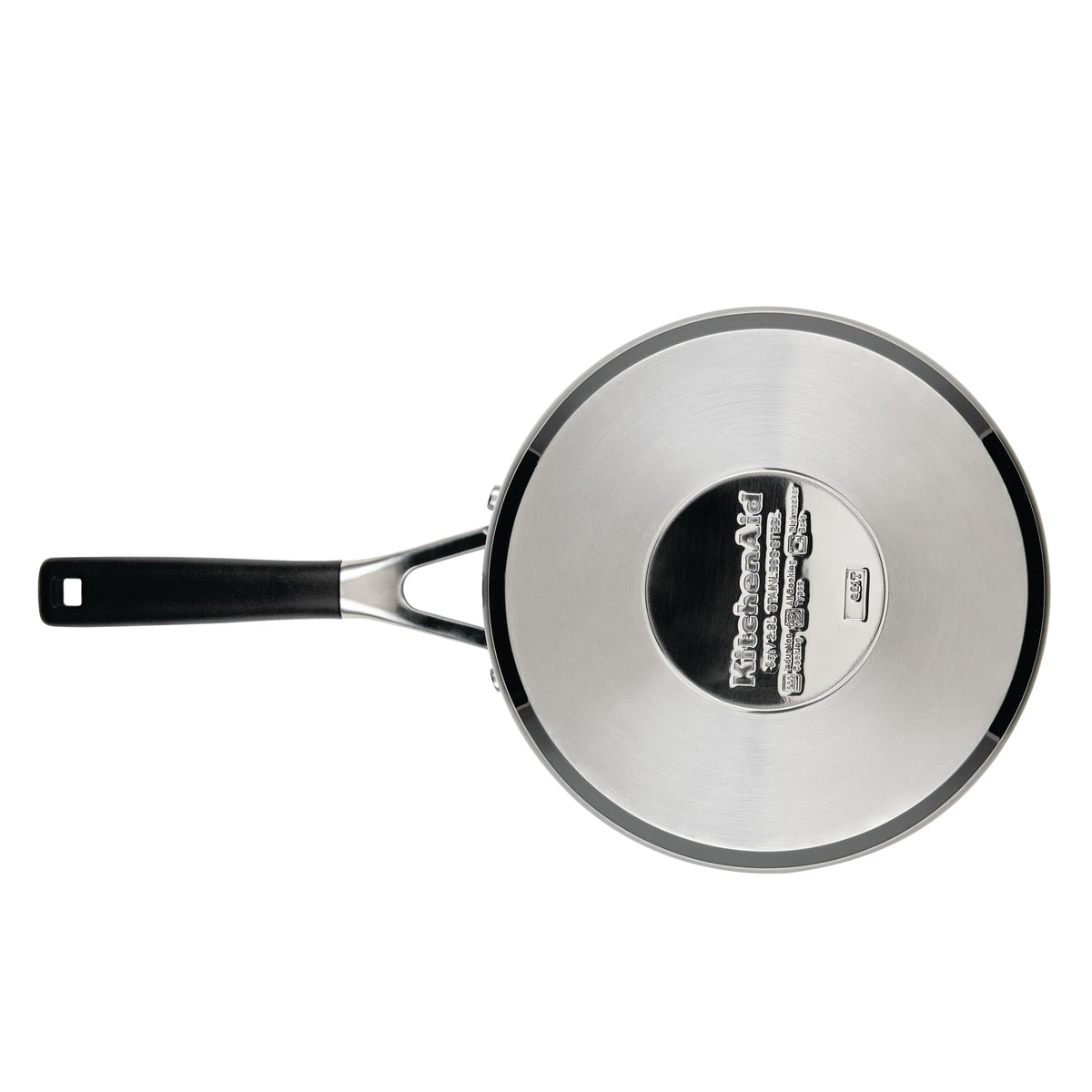 KitchenAid three-quart saucepan ideal for sauces and reductions