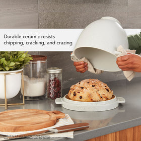 KitchenAid 5-quart bowl fits Tilt-Head mixers for convenient baking