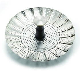 KitchenAid steamer basket soft-touch feet elevate above water