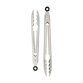 KitchenAid universal utility tongs with scalloped grip for secure food handling