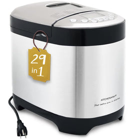 KITCHENARM 29-in-1 bread machine front view for home baking versatility.