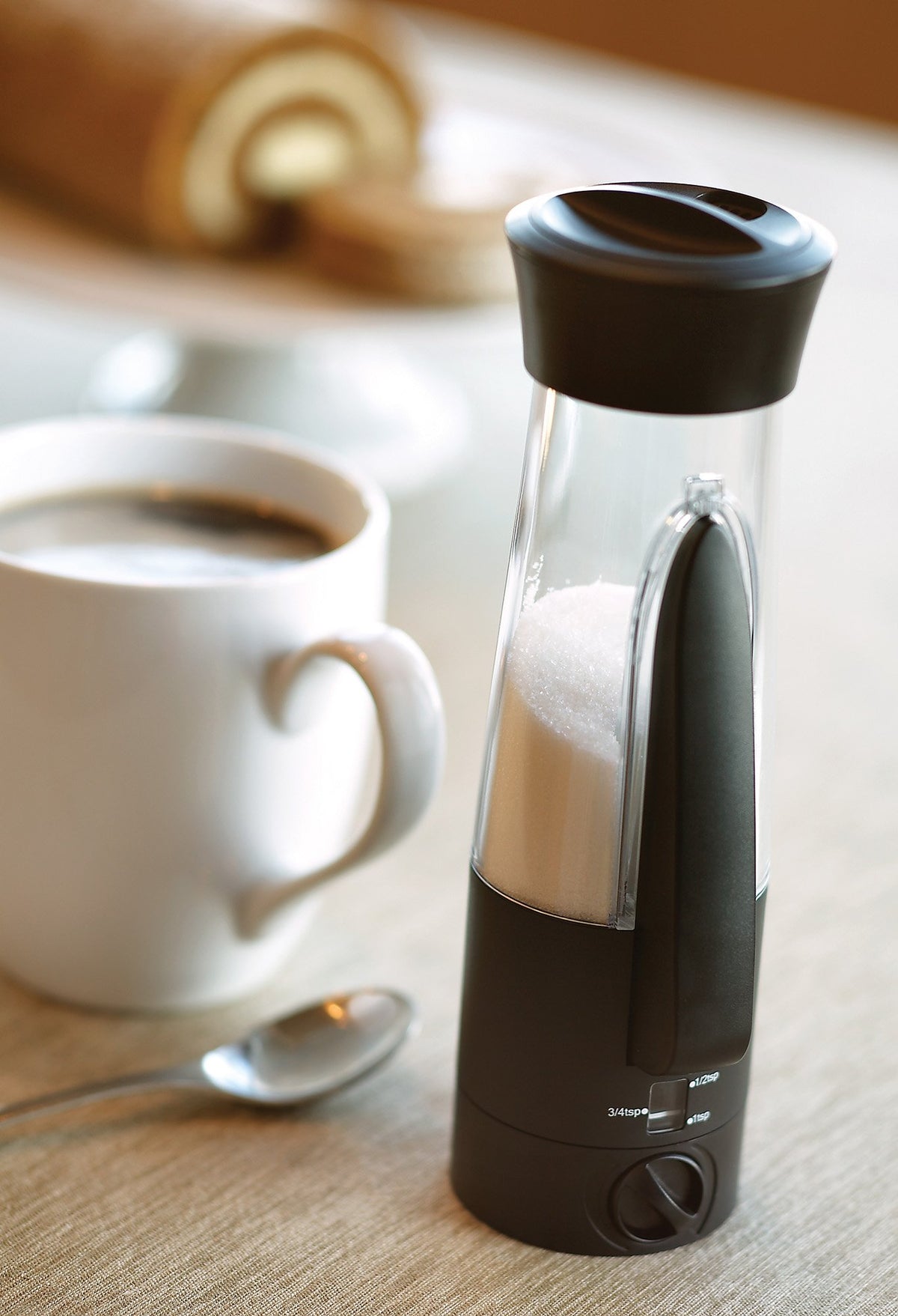 Ideal for sugar and spice applications with controlled dosing.