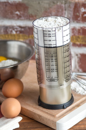 KitchenArt Adjust-A-Cup is hand-wash friendly for easy cleaning.