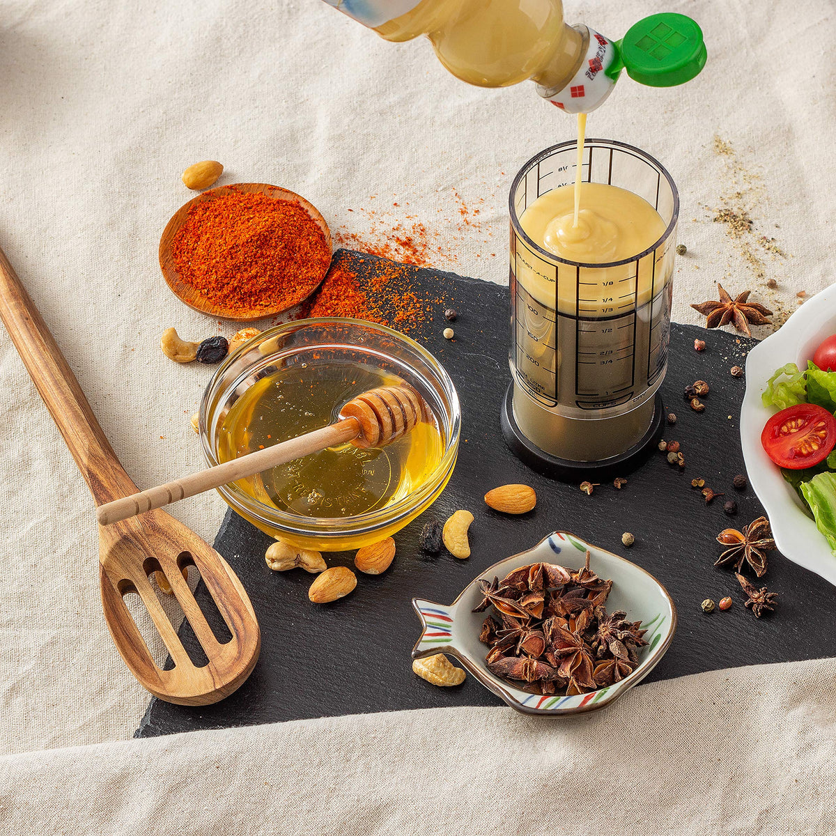 KitchenArt Adjust-A-Cup space-saving design ideal for small kitchens.