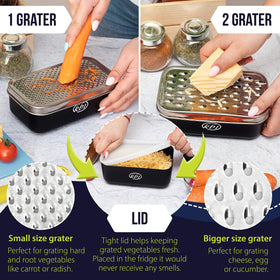 KitchenBe1 BPA-free storage-container keeps ingredients fresh and organized.