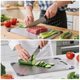 Dishwasher-safe surface dries quickly after washing and rinsing