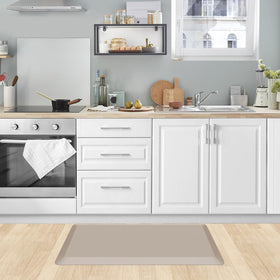 KitchenClouds beveled edge design reduces trip risk during daily use