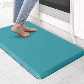 KitchenClouds cushioned anti-fatigue rug 17.3x28 inches for comfortable standing.