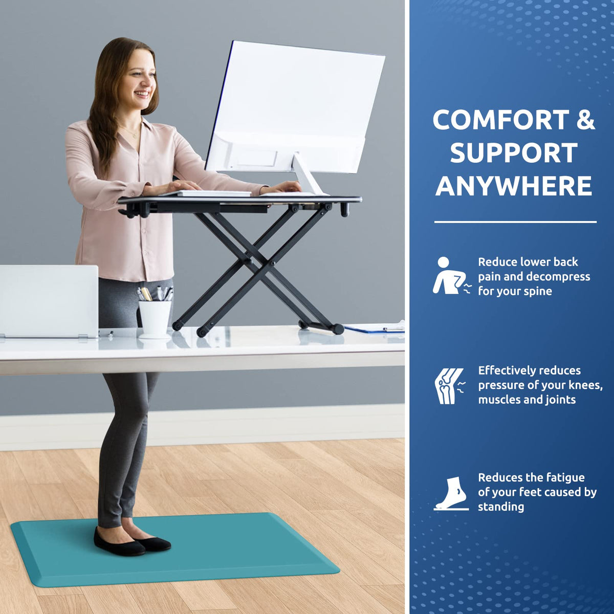 KitchenClouds easy-clean surface helps quick wipe-down after meal prep.