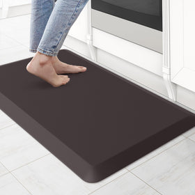 KitchenClouds cushioned kitchen mat for comfortable standing during cooking