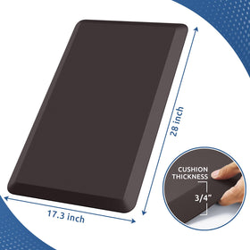 KitchenClouds non-slip bottom detail provides stable standing on kitchen floors