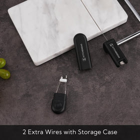 KITCHENDAO 2nd-gen wires provide stronger grip on firm cheeses.