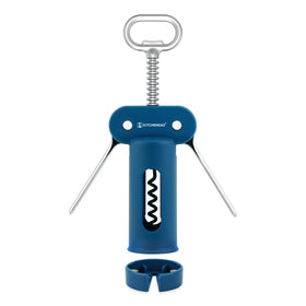 KITCHENDAO 3-in-1 wing corkscrew with foil cutter for smooth cork removal.