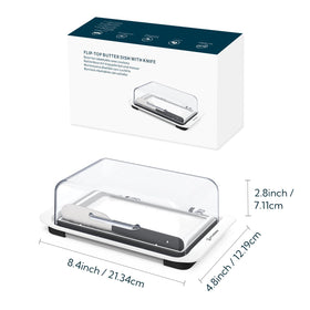 KITCHENDAO non-slip bottom keeps the dish steady during use.