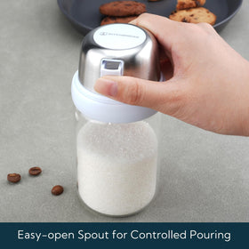 KITCHENDAO borosilicate glass body shows fill level with elegance