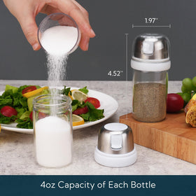 KITCHENDAO BPA-free material offers safe, clean seasoning storage