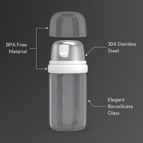 KITCHENDAO BPA-free salt shaker keeps ingredients safe and kitchen-friendly
