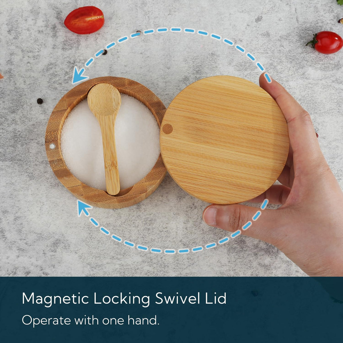 KITCHENDAO built-in spoon storage prevents utensil misplacement