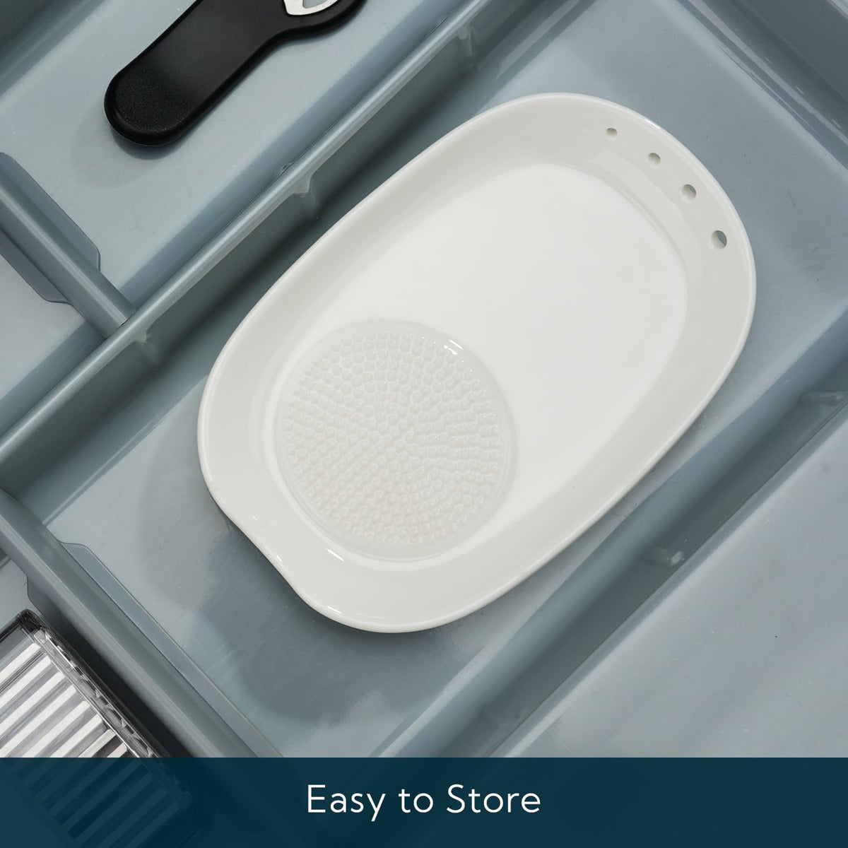 KITCHENDAO compact porcelain design fits neatly in a drawer