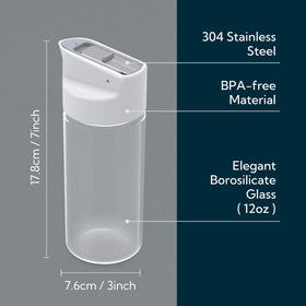 KITCHENDAO dishwasher-safe creamer for quick cleanup after meals.