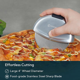 KITCHENDAO dishwasher-safe components simplify cleanup after use.