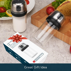 KITCHENDAO dust and moisture protection keeps salt fresh between uses.