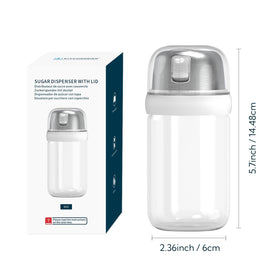 KITCHENDAO elegant glass shaker design for stylish countertops