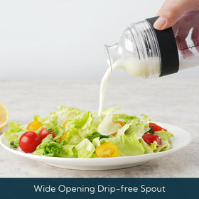 KITCHENDAO leakproof seal keeps dressings fresh and contained.
