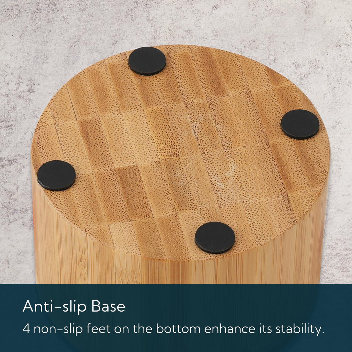 KITCHENDAO compact caddy for salt, pepper, and herbs on the table