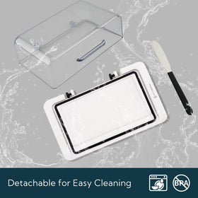 KITCHENDAO side scoops and knife stopper for easy scooping.