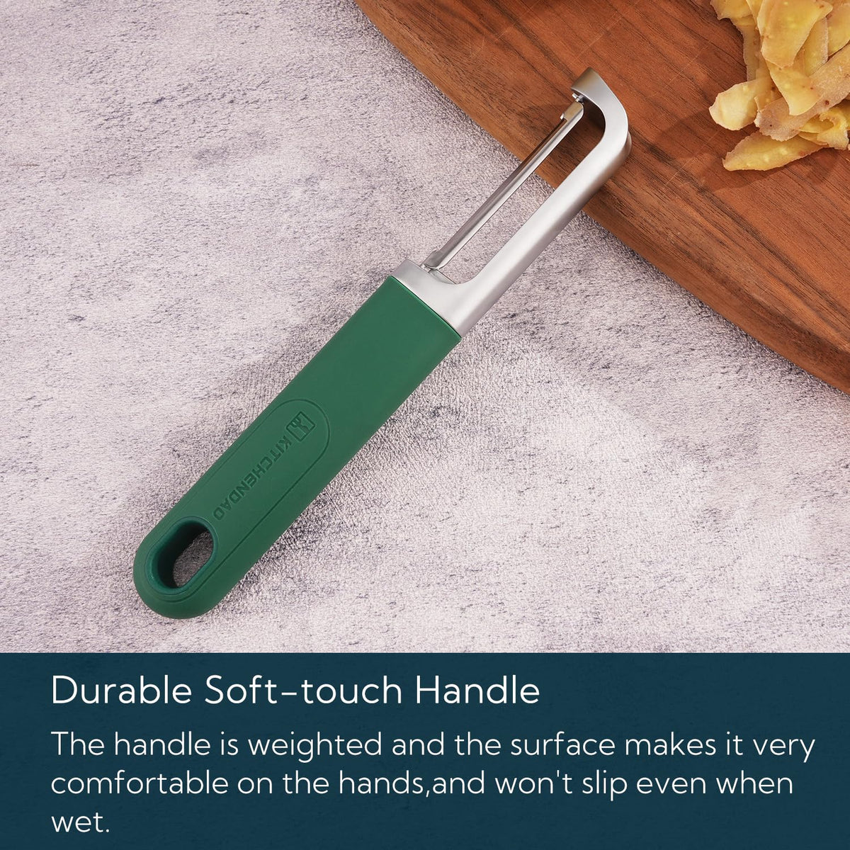 KITCHENDAO swivel peeler dishwasher safe for easy cleanup