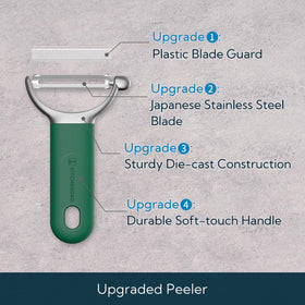 KITCHENDAO peeler soft touch handle for secure grip