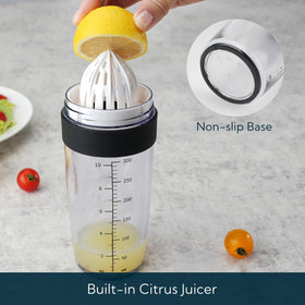 KITCHENDAO wide dripless pour spout for mess-free dressings.