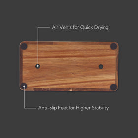 KITCHENDAO XL anti-slip base for stable knife storage