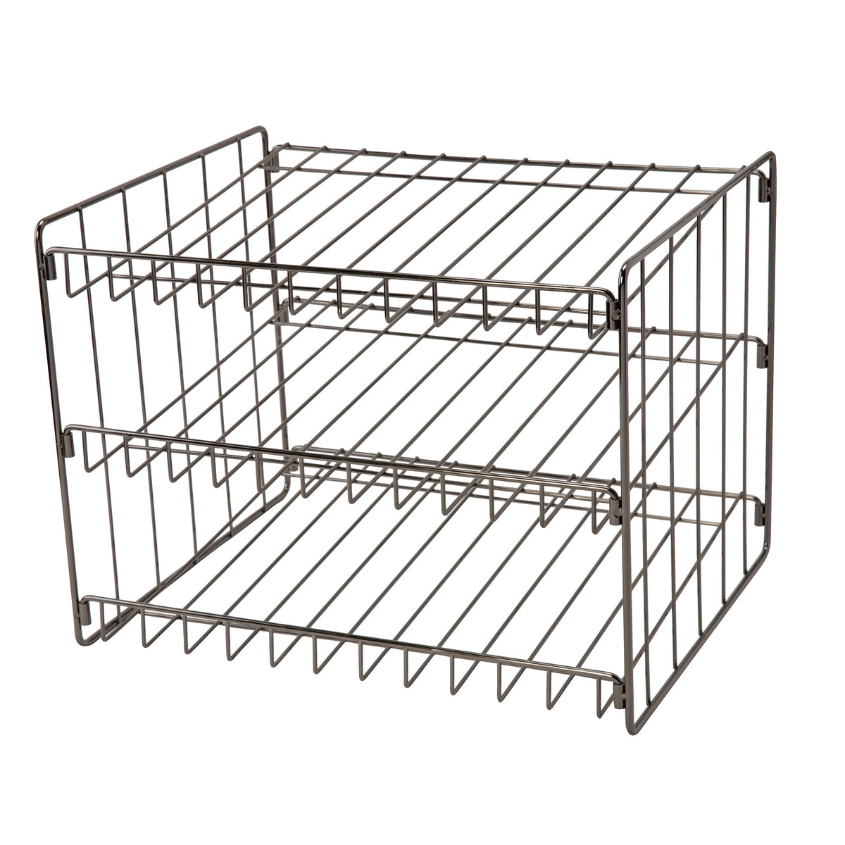 Kitchen Details 3 Tier Can Organizer front view showing open-face design for easy access.