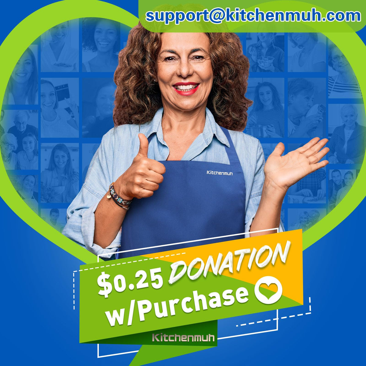 Compact, ergonomic Kitchenmuh jar opener designed for easy kitchen tasks.