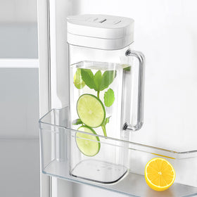 KitchenPrima SlimFit 2qt pitcher with lid for spill-free pouring