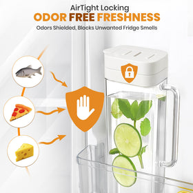 Dishwasher-safe KitchenPrima SlimFit pitcher for quick cleanup