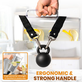 Leakproof seal on KitchenPrima SlimFit prevents spills